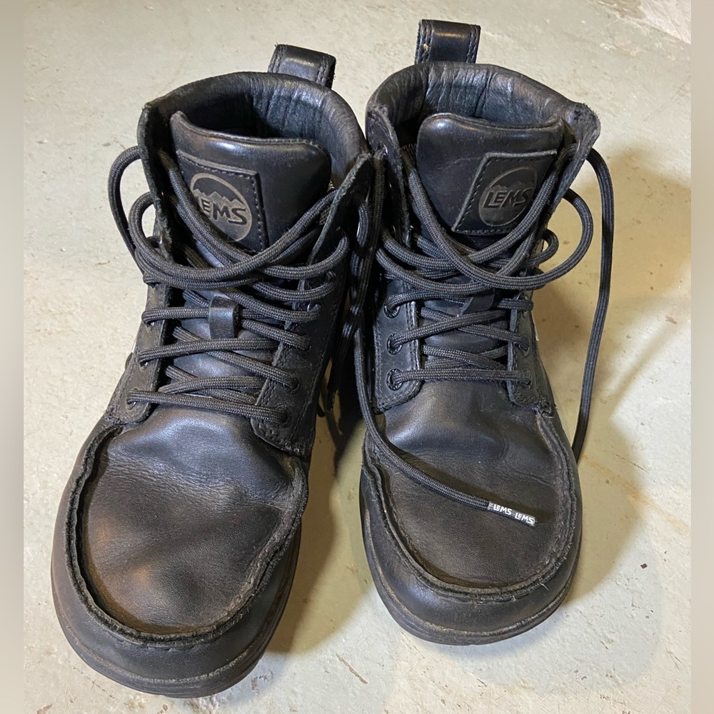 Gently used (worn less then 10 times) Lems Boulder waterproof Boot.